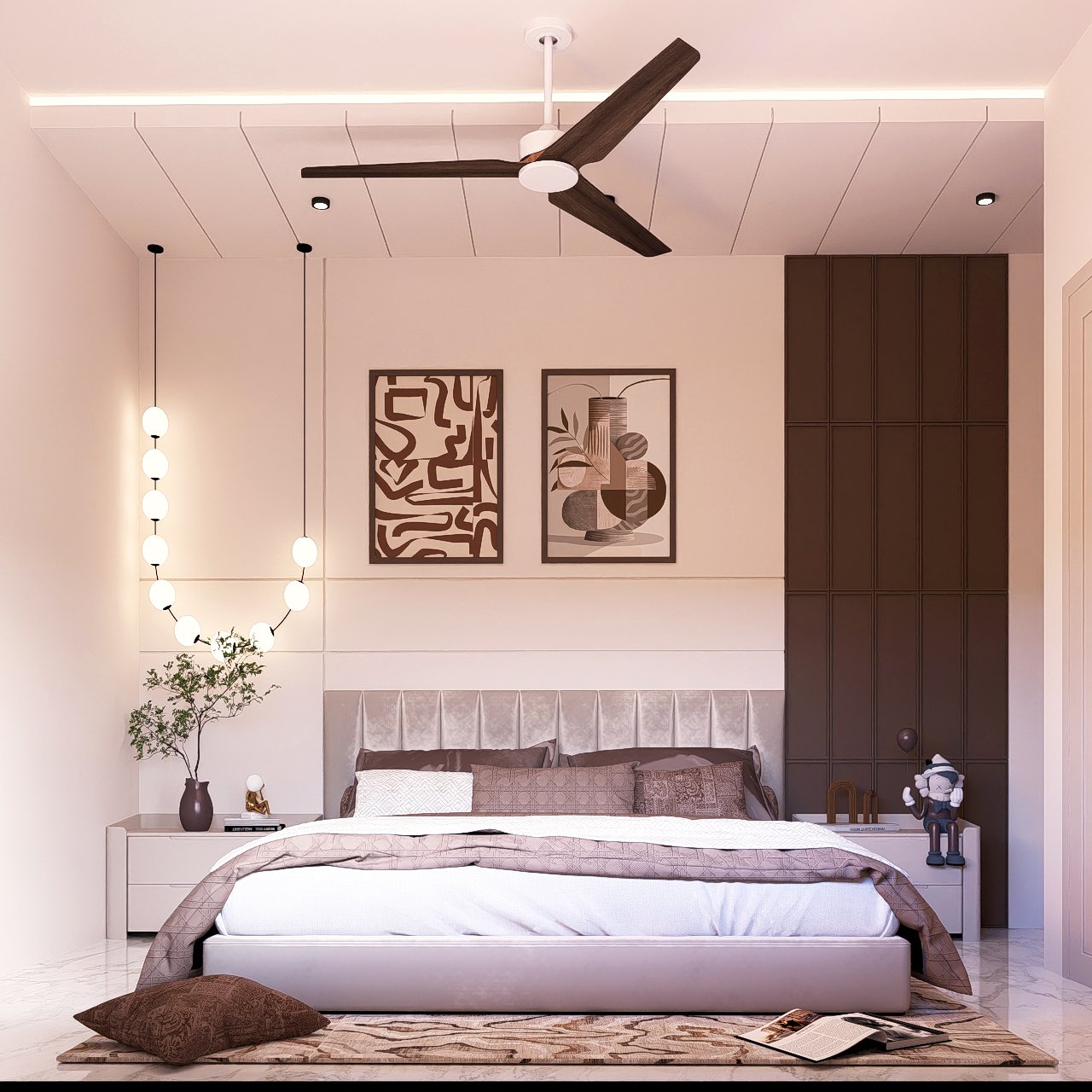 Modern studio apartment design